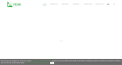 Desktop Screenshot of fehr-groupe.com